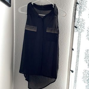 Forever 21 Black Blouse